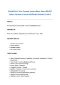 Florida Class C Water Treatment Operator Exam&colon; &lpar;Latest 2026&sol;2027 Update&rpar; 60 Questions & Answers with Detailed Rationales &vert; Grade A