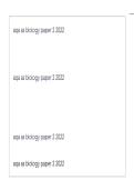 aqa as biology paper 2 QUESTION S AND CORRECT ASNSWERS&period;pdf