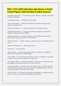 WGU C182 Ultimate Study Package &vert; 2026 Full Practice Questions & Test Bank &vert; A&plus; Verified Learning Material &vert; 100&percnt; Coverage Pack