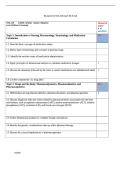 NSG 318&vert; Blueprint for NSG 318 Exam &num;4 &lpar;Final&rpar;&vert; Updated RATED A&plus; &vert; New Rated A&plus; &vert; Grand Canyon University