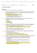 NSG 318&vert; Exam 3 Review&vert; Updated RATED A&plus; &vert; New Rated A&plus; &vert; Grand Canyon University