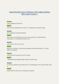 Animal Nutrition Exam 4 &vert; Questions with Complete Solutions 100&percnt; Solved &vert; Grade A&plus;