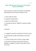 Block 4 Quiz Questions and Answers with Complete Solutions UPDATED&excl;&excl;&excl;&period;
