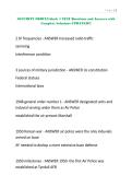 SECURITY FORCES block 1 TEST Questions and Answers with Complete Solutions UPDATED&excl;&excl;&excl;&period;