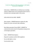 Security Forces Block 2 test 2 Questions and Answers with Complete Verified Answers UPDATED&excl;&excl;&excl;&period;