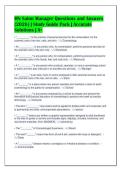 MN Salon Manager Questions and Answers&NewLine;&lpar;2026&rpar; &vert; Study Guide Pack &vert; Accurate&NewLine;Solutions &vert; A&plus;