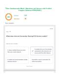 Cyber Fundamentals Block 4 Questions and Answers with Verified Complete Solutions UPDATED&excl;&excl;&excl;&excl;&period;