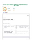 Services block 4 Questions and Answers with Complete Solutions UPDATED&excl;&excl;&excl;&excl;&excl;&period;