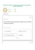 Security Forces Block 1 Test Questions and Answers with Complete Solutions UPDATED&excl;&excl;&excl;&excl;&period;