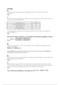BSTAT 3321 CH 4 Quiz  and Correct Answers &vert; 2026 Update &vert; 100&percnt; Correct