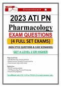 ATI PN Pharmacology Proctor Actual Exam&comma;  Nursing ATI PN Pharmacology NGN Questions &lpar;PDF&rpar; &lpar;Guarantee Pass&rpar;