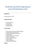 CEA FNP Exam&colon; &lpar;Latest 2026&sol;2027 Update&rpar; Questions & Answers with Detailed Rationales &vert; Grade A