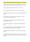 NACE CIP 1 CBT Exam Practice Exam with Questions and Answers &ndash; 100&percnt; Solved