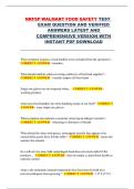 NRF Customer Service Exam Questions and Verified Answers