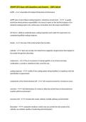 AMMP CIP1 Exam with Questions and Answers &ndash; 100&percnt; Solved
