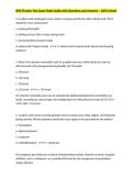 ONS Practice Test Exam Study Guide with Questions and Answers &ndash; 100&percnt; Solved