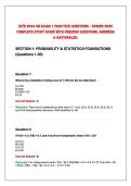 ISYE 6644 OH Exam 1 Practice Questions &ndash; Spring 2025&NewLine;Complete Study Guide with Verified Questions&comma; Answers&NewLine;& Rationales&period; 