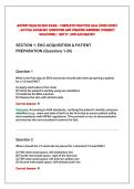 ADVENT HEALTH EKG EXAM &ndash; COMPLETE PRACTICE Q&A &lpar;2025&sol;2026&rpar;&NewLine;&vert;ACTUAL EXAM SET QUESTIONS AND VERIFIED ANSWERS &lpar;CORRECT&NewLine;SOLUTIONS&rpar; &vert; GET IT 100&percnt; ACCURATE&excl;&excl; 