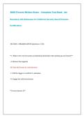 BSIS Firearm Written Exam Study Guide&colon; 300 Questions with Rationales for California Security Guard Firearms Certification