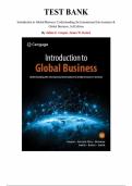 Test Bank for Introduction to Global Business&colon; Understanding the International Environment & Global Business&comma; 3rd Edition &lpar; Julian Gaspar&comma; 2022&rpar;&comma; Chapter 1-15 &vert; All Chapters