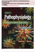 TEST BANK 2026&sol;2027 PORTH'S PATHOPHYSIOLOGY&NewLine;CONCEPTS OF&NewLine;ALTERED HEALTH STATES 11TH EDITION TOMMIE&NewLine;L&period; NORRIS&NewLine;ALL CHAPTERS COVERED EXTENSIVELY
