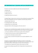 NSG 3600 &lpar;Peds&rpar; Exam 1 &vert;&vert; Questions and Correct Detailed Answers&period;