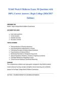 NU665 Week 8 Midterm Exam&colon; 50 Questions with 100&percnt; Correct Answers &vert; Regis College &lpar;2026&sol;2027 Edition&rpar;