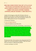 MED SURG II HESI NEWEST 2026&sol; 2027 ACTUAL EXAM &NewLine;TEST BANK&vert; ELSEVIER HESI MED SURG II EXAM &NewLine;WITH COMPLETE 450 REAL EXAM QUESTIONS AND &NewLine;CORRECT DETAILED ANSWERS &lpar;VERIFIED &NewLine;ANSWERS&rpar; ALREADY GRADED A&plus; &lpar;MOST RECENT&excl;&excl;&rpar; 
