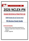 2026 NCLEX-PN Exam Review & Practice Questions PDF &vert; NGN Questions and Case Scenarios &lpar;Guarantee Pass&rpar;
