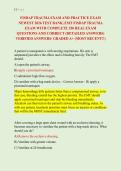FISDAP TRAUMA EXAM AND PRACTICE EXAM &NewLine;NEWEST 2026 TEST BANK&vert; EMT FISDAP TRAUMA &NewLine;EXAM WITH COMPLETE 350 REAL EXAM &NewLine;QUESTIONS AND CORRECT &lpar;DETAILED ANSWERS&rpar; &NewLine;VERIFIED ANSWERS&sol; ALREADY GRADED A&plus; &lpar;MOST RECENT&excl;&excl;&rpar; 