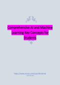 Comprehensive AI & Machine Learning Key Terms 