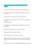 Aquatic Facility Operator &vert;&vert; Questions and Correct Detailed Answers&period;