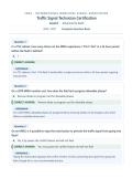 IMSA Traffic Signal Technician Level II &vert; Questions and Verified Answers &vert; Grade A &vert; 100&percnt; Correct &lpar;2026 &sol; 2027 Update&rpar;