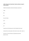 CHEM 1120 Experiment 2 Study Guide &vert; Chemistry Lab Review&comma; Concepts & Practice Questions