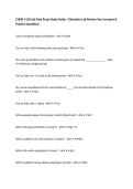 CHEM 1120 Lab Final Exam Study Guide &vert; Chemistry Lab Review&comma; Key Concepts & Practice Questions