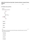 CHEM 1120 Lab Final Exam Study Guide &vert; Chemistry Lab Review&comma; Concepts & Practice Questions