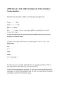 CHEM 1120 Lab 3 Study Guide &vert; Chemistry Lab Review&comma; Concepts & Practice Questions