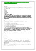 FINAL CUT PRO CERTIFICATION EXAM STUDY GUIDE QUESTIONS WITH 100&percnt; CORRECT ANSWERS&sol;NEWEST UPDATE&excl;&excl;