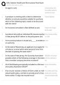 XCEL SOLUTIONS - LIFE AND HEALTH INSURANCE FINAL EXAM Latest 2026 Newest Questions and Answers &lpar;Latest 2026 &sol; 2027 Update&rpar; &lpar;Verified Answers&rpar; &lpar;Top Grade Assured&rpar;&period;