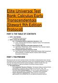 2026&sol;2027 Elite Universal Calculus Test Bank&colon; Early Transcendentals &lpar;Stewart 9th Ed&rpar; &vert; Real-World Engineering & Applied Math Synthesis