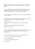 FNAN 522 Module 1 Homework &ndash; Complete Finance Solutions & Study Guide &lpar;2026&rpar;