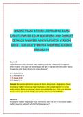 COMSAE PHASE 1 FORM 115 PRACTICE EXAM LATEST UPDATED EXAM QUESTIONS AND CORRECT DETAILED ANSWERS A NEW UPDATED VERSION LATEST 2026-2027 &lpar;VERIFIED ANSWERS&rpar; ALREADY GRADED A&plus;