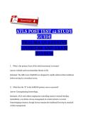ATLS Post Test 12 Study Guide&colon; Trauma Questions&comma; Answers & Exam Review