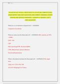 NR 602&vert;NR 602 WEEK 4 MIDTERM EXAM ACTUAL COMPLETE REAL &NewLine;EXAM NEWEST 2026-2027 QUESTIONS AND CORRECT ANSWERS &lpar; EXPERT VERIFIED AND DETAILED ANSWERS&rpar; &vert; ALREADY A&plus; GRADED &vert; GET IT 100&percnt; ACCURATE&excl;&excl;