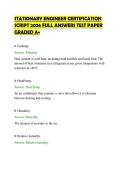 STATIONARY ENGINEER CERTIFICATION&NewLine;SCRIPT 2026 FULL ANSWERS TEST PAPER&NewLine;GRADED A&plus;