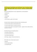 NCC Electronic Fetal Monitoring Certification Exam&vert; Questions &lpar;Latest&NewLine;Update 2026&vert;2027&rpar; With Correct Answers&vert; Solutions &vert;Verified &lpar;100&percnt;&NewLine;Pass&rpar;