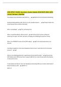 NEW RPSGT EXAM&vert; Questions &lpar;Latest Update 2026&sol;2027&rpar; With 100&percnt;&NewLine;Correct Answers &vert;Verified