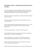 FNAN 522 Exam 1 Review &ndash; Complete Finance Study Guide & Practice Test &lpar;2026&rpar;