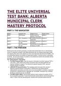 2026&sol;2027 Elite Universal Test Bank&colon; Alberta Municipal Clerk Mastery Protocol &lpar;MGA&comma; LAEA&comma; ATIA&rpar; &vert; 19&plus; Advanced Q&A