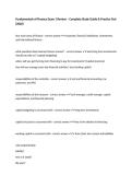 Fundamentals of Finance Exam 1 Review &ndash; Complete Study Guide & Practice Test &lpar;2026&rpar;